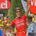 Sylvain Chavanel gagne la 19�me �tape du Tour de France 2008